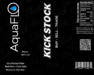 AquaFlo label for Kick Stock
